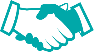 Estrechar la mano